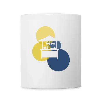 Burger délicieux - Mug blanc - blanc - Devant