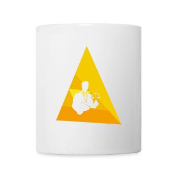 Avocat Juge - Mug blanc - blanc - Devant