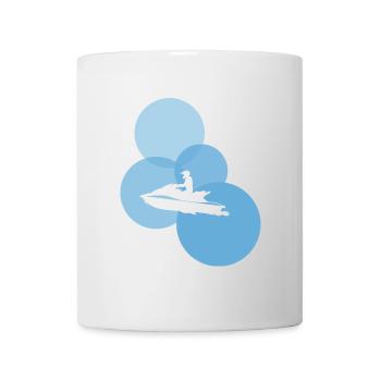 Jet Ski Snowmobile Wakeskating - Mug - white - Front