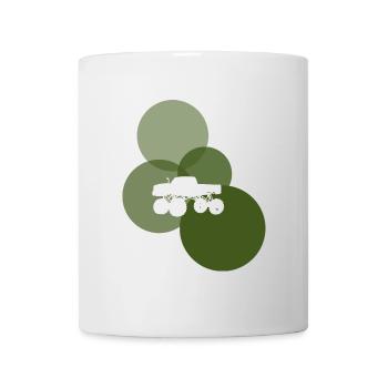 Monster truck off-road vehicles off-road - Mug - white - Front