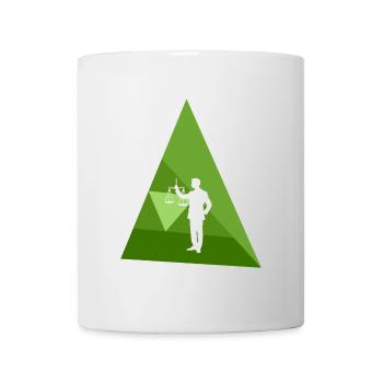 Paragraphe du juge - Mug blanc - blanc - Devant