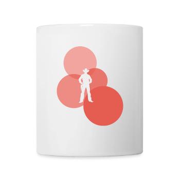 Cowboy Cowboystiefel Ranch - Tasse - Weiß - Vorne
