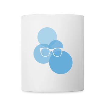 Leseratte Roman - Tasse - Weiß - Vorne