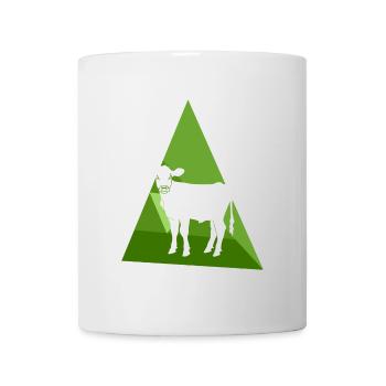 Viande végétalienne Bien-être animal - Mug blanc - blanc - Devant