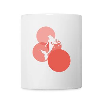 Flosse Fabelwesen - Tasse - Weiß - Vorne