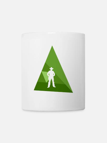 Western - Tasse - Weiß