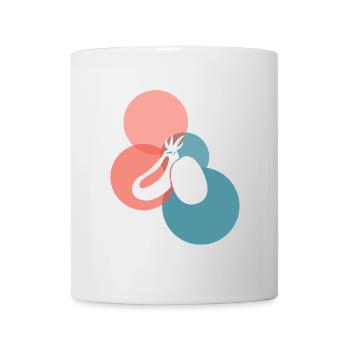 Végétalien Végétalien sain - Mug blanc - blanc - Devant