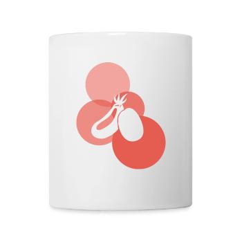 Vegan Gesund Animal Rights - Tasse - Weiß - Vorne