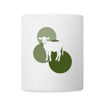 Végétalien à base de plantes - Mug blanc - blanc - Devant