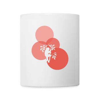 Frisson paresseux - Mug blanc - blanc - Devant