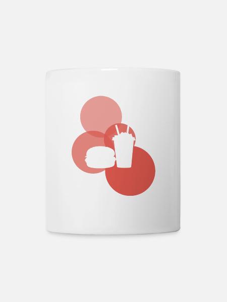 Imbisswagen Imbiss Burger - Tasse - Weiß