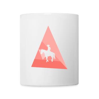 Lasso de rodéo de cow-boy - Mug blanc - blanc - Devant