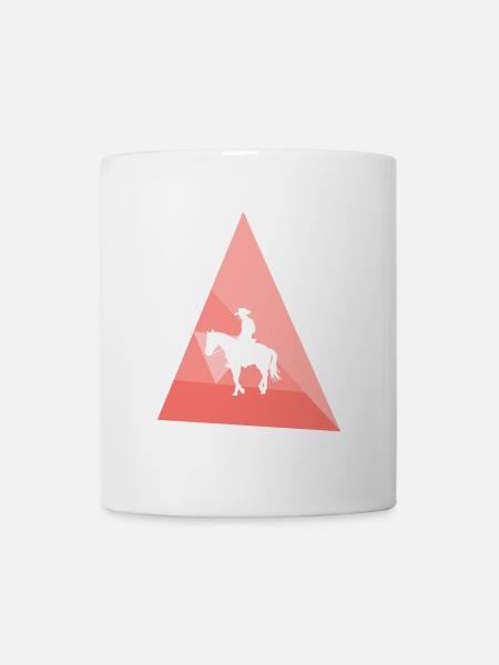 Cowboy Rodeo Lasso - Tasse - Weiß