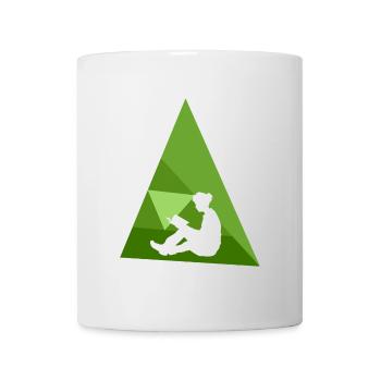 Buch Literatur Lesen - Tasse - Weiß - Vorne