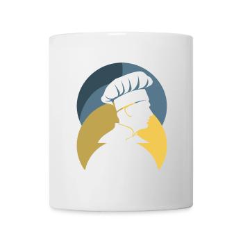 Chef -starred chef - Mug - white - Front