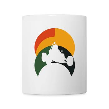 Autocross speedster - Mug - white - Front