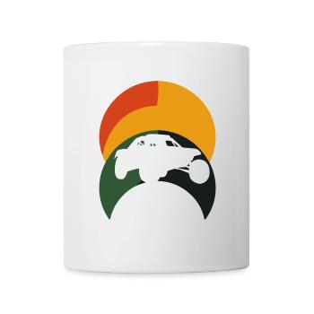 Autocross Speedster Car - Mug - white - Front