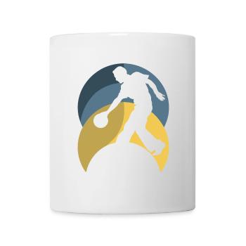 Bowling Bowlen Pin - Tasse - Weiß - Vorne