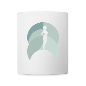 Airline Flugbegleiterin Flug - Tasse - Weiß - Vorne