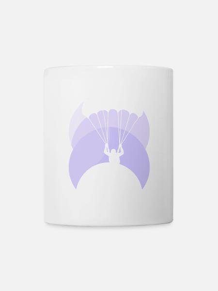 Paragliding Luft - Tasse - Weiß
