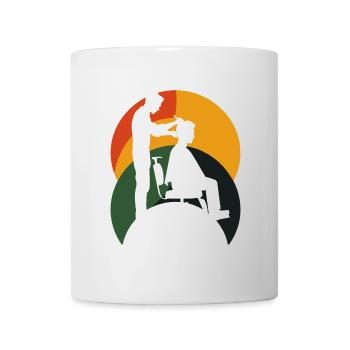 Friseurin Lehre Coiffeur - Tasse - Weiß - Vorne