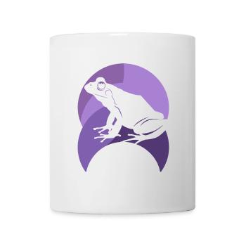 Amphibie Frosch - Tasse - Weiß - Vorne