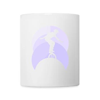 Unicycling Penny farthing Artist - Mug - white - Front