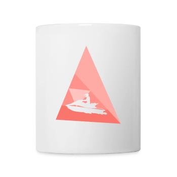 Wassersport Boot Jetski - Tasse - Weiß - Vorne