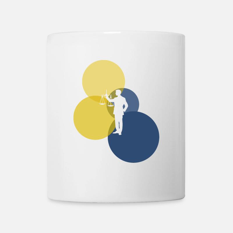 Richter Anwalt Absatz - Tasse - Weiß