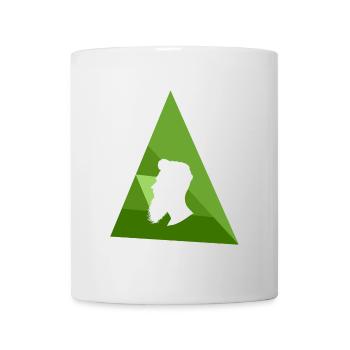 Beard Hipster - Mug - white - Front