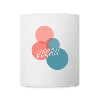 Veganerin Tierschutz Animal Rights - Tasse - Weiß - Vorne