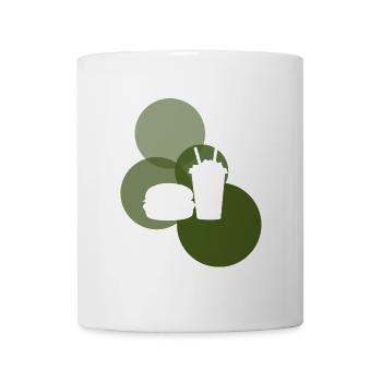 Burger Food Truck - Mug - white - Front