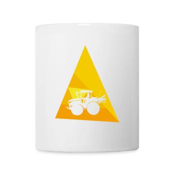 Agriculture Combine Harvester - Mug - white - Front