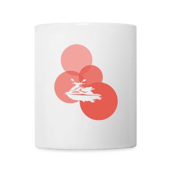 Water Sports Wakeskate Motorboat - Mug - white - Front