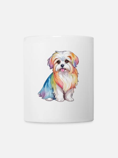Aquarelles de Malteser - Mug blanc - blanc