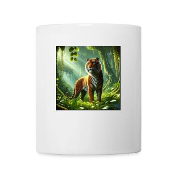 Tiger - Tasse - Weiß - Vorne
