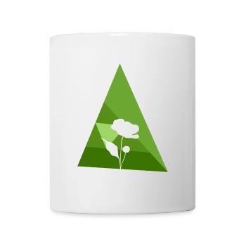 Arrosoir Fleuristerie Flower Power - Mug blanc - blanc - Devant
