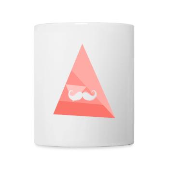 Moustache Novembre Pilosité faciale - Mug blanc - blanc - Devant
