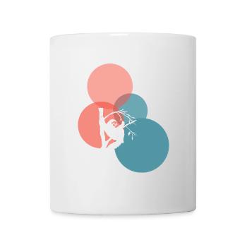 Faul Schlafen - Tasse - Weiß - Vorne