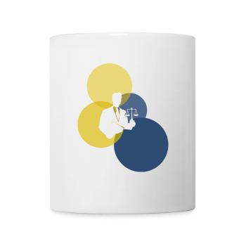 Paragraphe de l’avocat du droit - Mug blanc - blanc - Devant