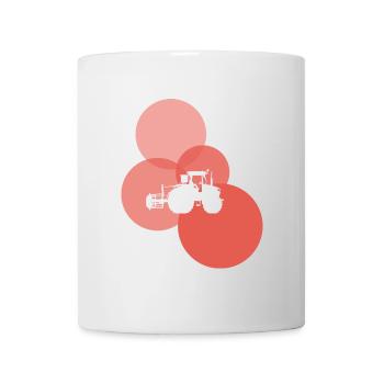 Agriculture Combine Harvester Farmer - Mug - white - Front