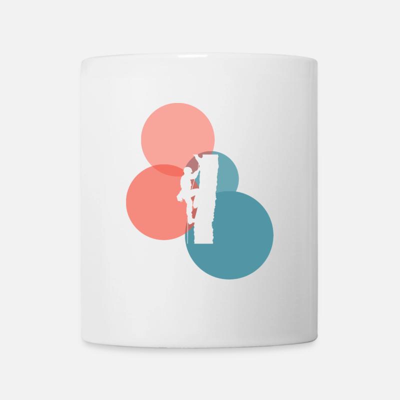 Climbing Monkey Climbing Climb - Mug - white