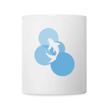 Koi Fisherman Fish Head - Mug - white - Front