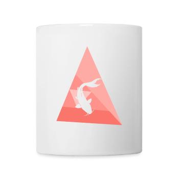 Koi Fish Fish Head Pond - Mug - white - Front