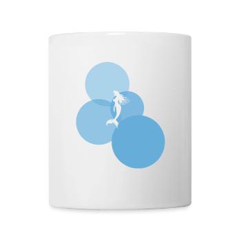 Seekuh Flosse - Tasse - Weiß - Vorne