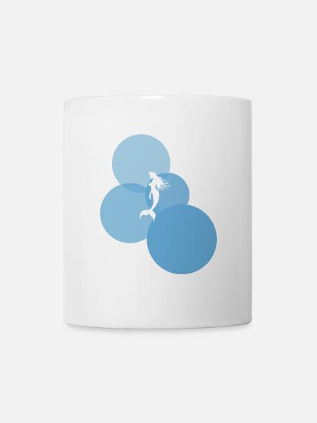 Seekuh Flosse - Tasse - Weiß