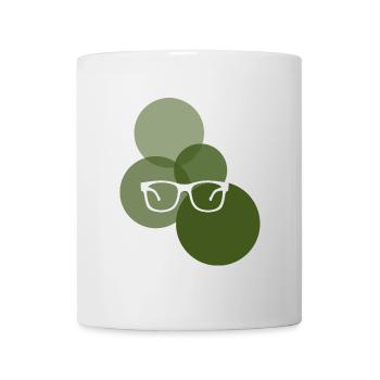 Reading Literature Bookworm - Mug - white - Front
