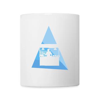 Burgers de restauration rapide - Mug blanc - blanc - Devant