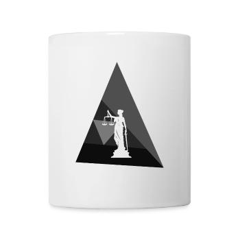 Gericht Anwalt Versicherung - Tasse - Weiß - Vorne