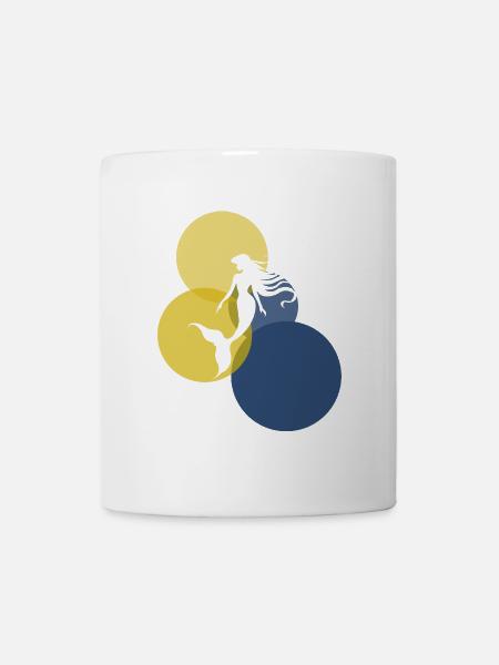 Meerjungfrau Fabelwesen - Tasse - Weiß